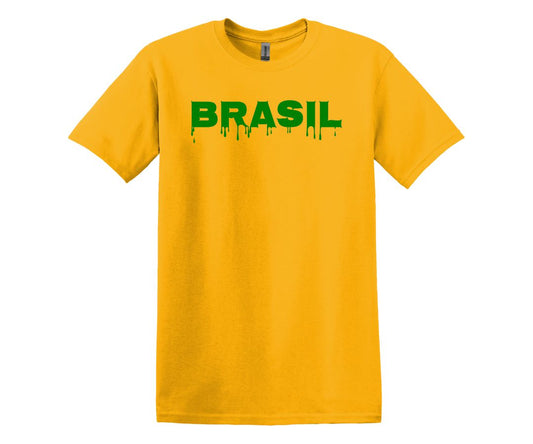 Brasil Drip Rep Your City Custom T-Shirt