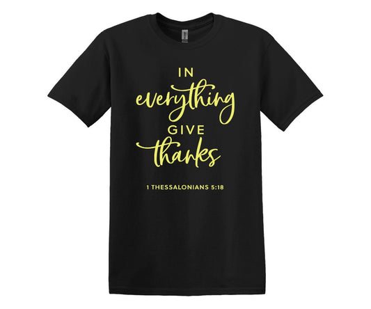 Give Thanks Custom T-Shirt