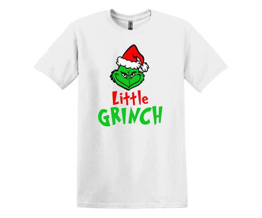 Little Grinch, Grinch Christmas Theme Custom T-shirt