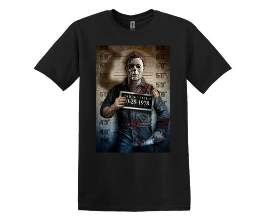 Michael Myers Halloween Psycho Killers Custom T-shirt