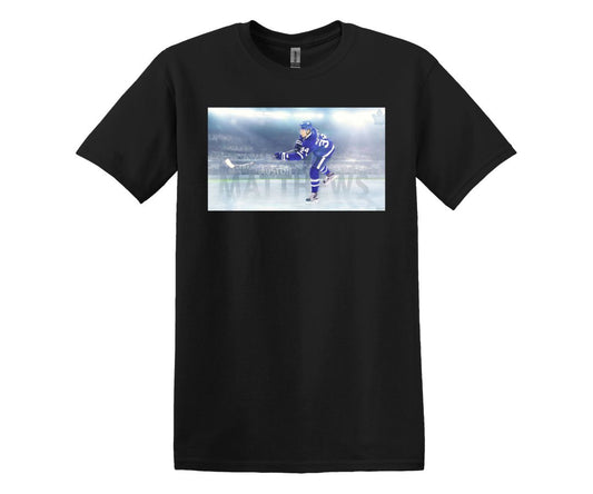 Austin Matthews Custom Graphic T-Shirt Fog