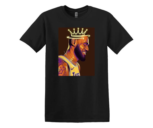 Lebron James Custom Fan Art Custom T-shirt